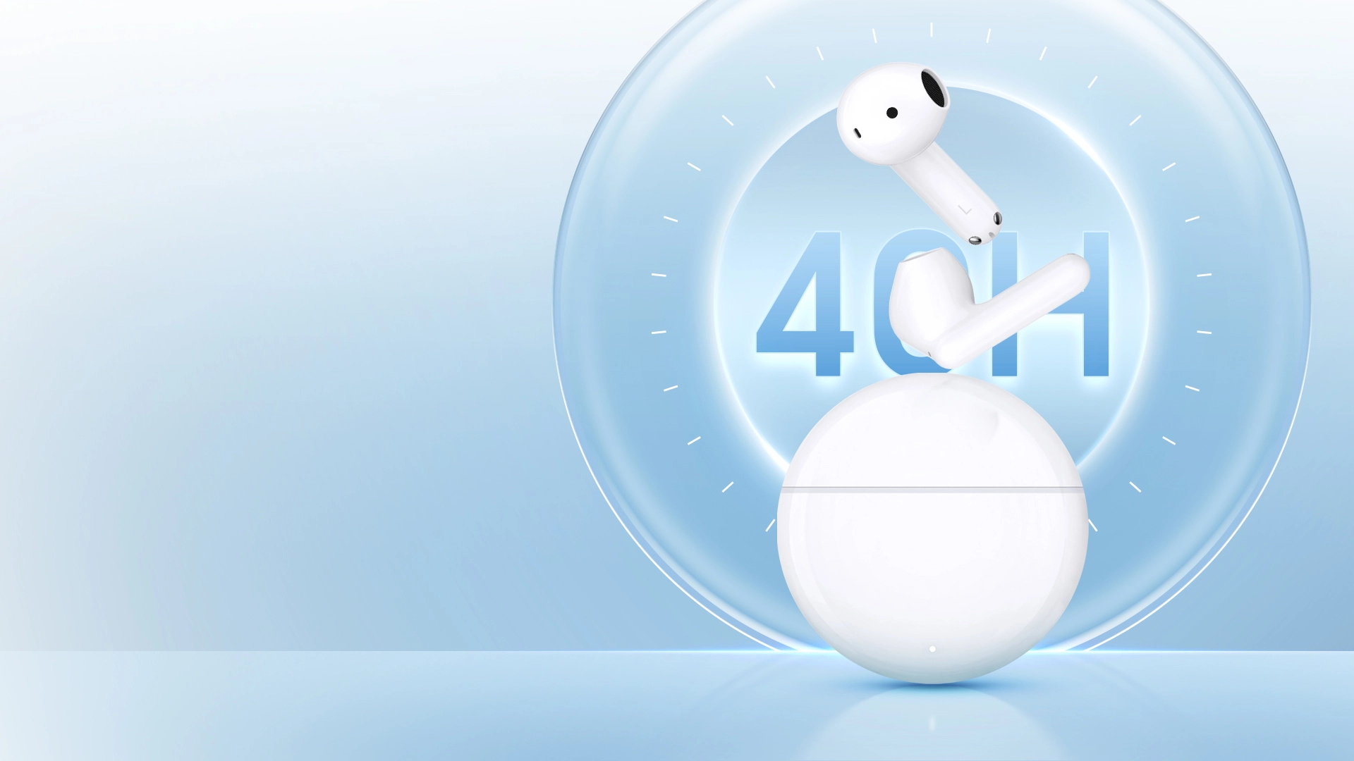 Honor Choise Earbuds X7e/Honor Choise Earbuds X7e belaidės ausinės, balta, 8 nuotrauka